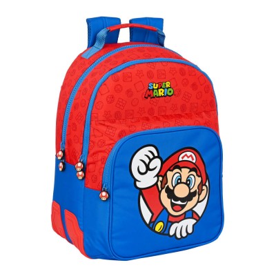 Rucsac dublu 42 cm Nintendo Super Mario Bros.