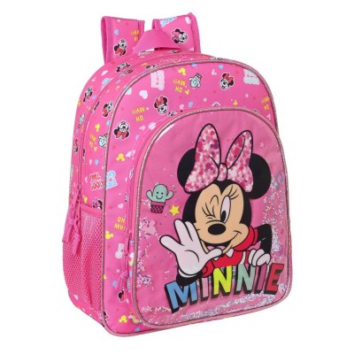 Rucsac scoala 38 cm Minnie Mouse