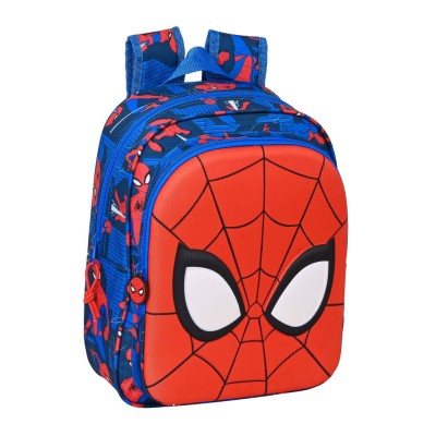 Rucsac pentru clasa zero 2 fermoare Spiderman