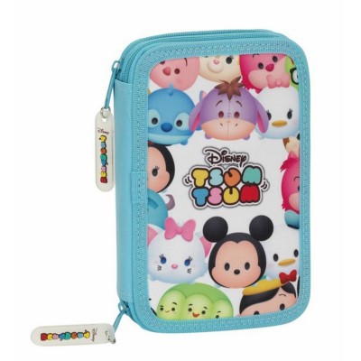 Penar dublu echipat 34 piese Tsum Tsum 20.5x13.5x4.5 cm