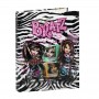 Biblioraft cu 4 inele din carton colectia Bratz