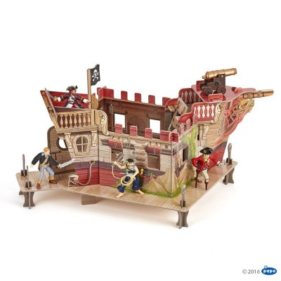 Puzzle 3D Papo Corabie Pirati