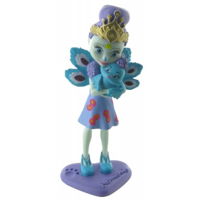 Figurina Comansi Enchantimals Patter Peackock and Flap