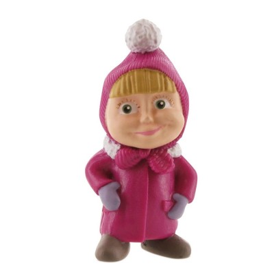 Figurina Comansi Masha & The Bear Masha winter