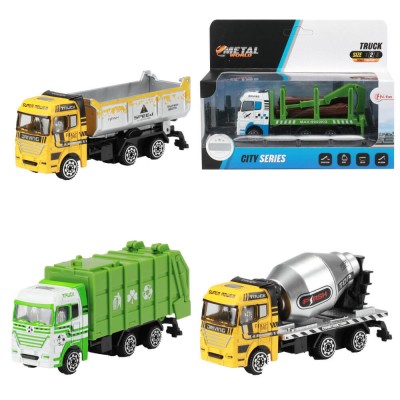 Camion utilitar diecast (basculanta/betoniera/gunoi/forestier)