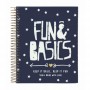 Agenda A6 120 file Fun & Basics 14.6x11.8 cm