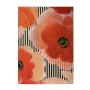 Agenda  A6 embosata Flower Red