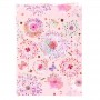 Agenda  A5 embosata Primavera rose