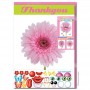 Felicitare amuzanta Little Extra Gerbera Roz