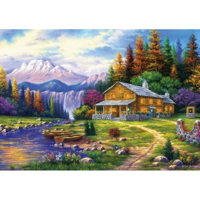 Puzzle 1000 piese - Sunset On The Mountains-Arturo Zarraga