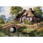 Puzzle 500 piese - Green Village-Reint Withaar