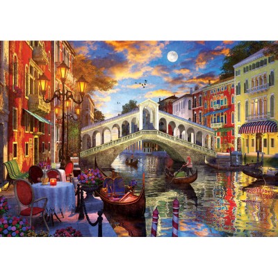 Puzzle 1500 piese - Rialto Bridge