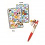 Mini jurnal 3D cu pix rosu Tsum Tsum