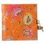 Jurnal lacatel Goldbuch Silver Moon orange 17x17 cm