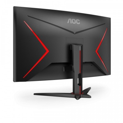 Monitor 31.5 aoc cq32g2se/bk curved 1500r gaming qhd 2560*1440 165