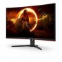 Monitor 31.5 aoc cq32g2se/bk curved 1500r gaming qhd 2560*1440 165