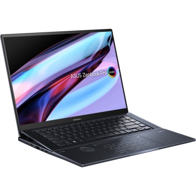 Laptop Asus ZenBook Pro UX7602ZM, 16 inch, 4k, Intel Core i7-12700H 2.3 GHz, NVIDIA GeForce RTX 3060, 32 GB LPDDR5, 1TB NVME SSD