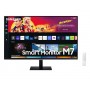 Monitor inteligent 4K Samsung LS32bm700upxen cu Smart TV Experience, 32 inch, QHD, 60Hz, HDR10, boxe, USB-C, Game Mode