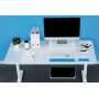 Suport ergonomic Leitz Ergo WOW, pentru monitor, ajustabil, albastru