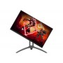 Monitor LED AOC AG273QZ, 27inch, WQHD TN, 0.5 ms, 240 Hz, negru si rosu