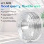 Creality pla 3d printer filament silk white printing temperature: 190-220