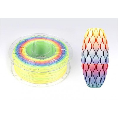 Creality cr pla 3d printer filament rainbow printing temperature: 190-220