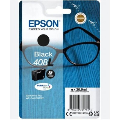 Cartus cerneala epson 408l ink tank black durabrite ultra inkcapacitate