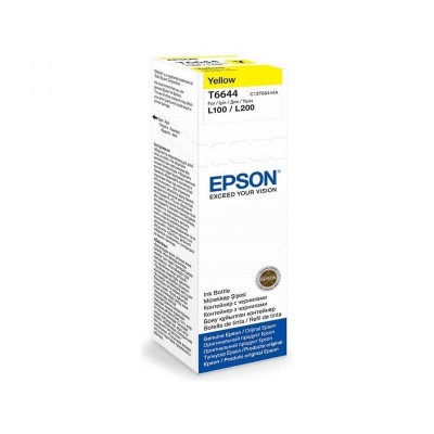 Cartus cerneala epson t6644 yellow capacitate 70ml pentru echipamente ciss