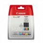 Cartus cerneala canon cli-551multi multipack (cyanmagentayellow black) pentru canon pixma