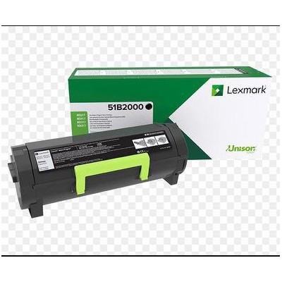 Toner lexmark 51b2000 black 2.5 k ms317dn ms417dn ms517dnms617dn mx317dn