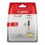 Cartus cerneala canon cli-551xl yellow capacitate 11ml pentru canon pixma