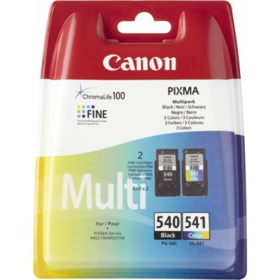 Cartus cerneala canon pg-540 + cl-541 multipack (black color) pentru