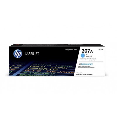 Toner hp w2211a cyan 1250 pagini nr.207a hp laserjet pro