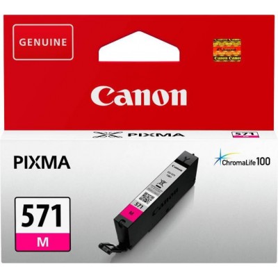 Cartus cerneala canon cli-571m magenta capacitate 7ml pentru canon pixma