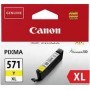 Cartus cerneala canon cli-571xl yellow capacitate 11ml pentru canon pixma