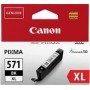 Cartus cerneala canon cli-571xl black capacitate 11ml pentru canon pixma