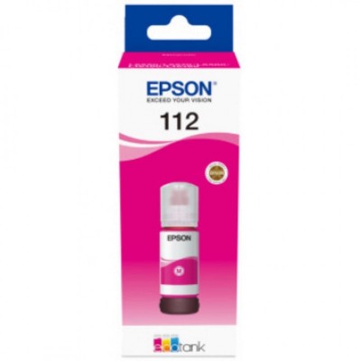 Cartus cerneala epson 112 ecotank  pigment magenta capacitate 70ml pentru