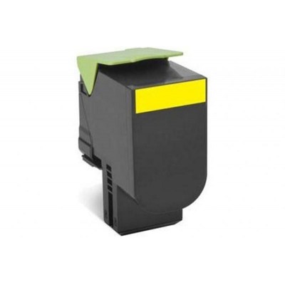 Toner lexmark 80c2hye yellow 3 k cx410de  cx410de with 3