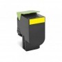 Toner lexmark 80c2hye yellow 3 k cx410de  cx410de with 3