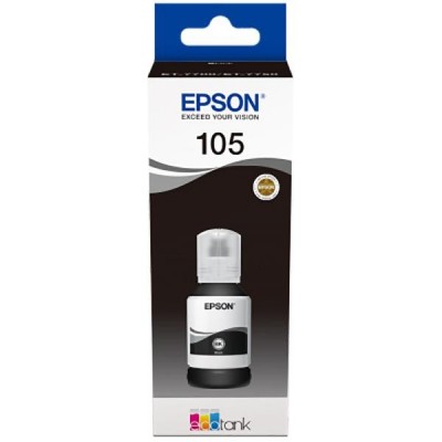 Cartus cerneala epson 105 ecotank  black capacitate 140ml pentru l7160