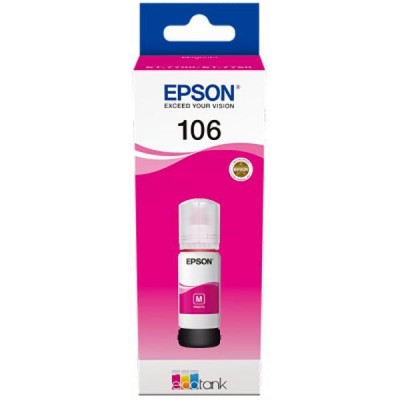 Cartus cerneala epson 106 ecotank  magenta capacitate 70ml pentru l7160