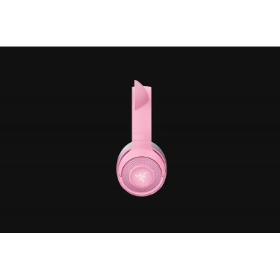 Casti cu microfon razer gaming kraken bt hello kitty edition