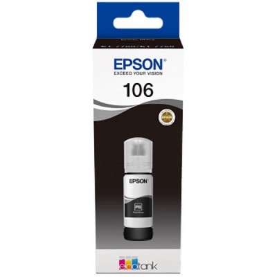 Cartus cerneala epson 106 ecotank  black capacitate 70ml pentru l7160