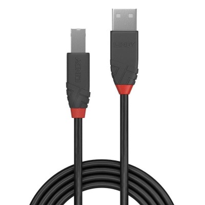 Cablu lindy 0.2m usb 2.0 tip a la tip b