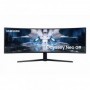 Monitor curbat LED Samsung ls49ag950npxen, 49 inch, 5K, 240 Hz, 1 ms