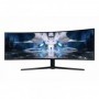 Monitor curbat LED Samsung ls49ag950npxen, 49 inch, 5K, 240 Hz, 1 ms