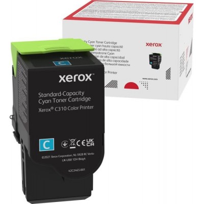 Toner xerox 006r04361 cyan 2 k compatibil cu xerox c310/c315