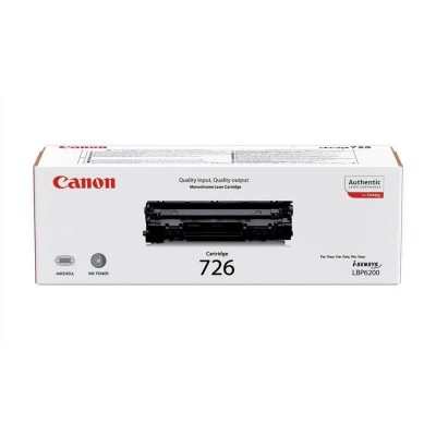 Toner canon crg726 black capacitate 2100 pagini pentru lbp6200d