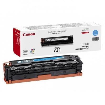 Toner canon crg731c cyan capacitate 1500 pagini pentru lbp7100c lbp7110c