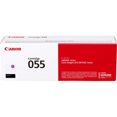 Toner canon crg055m magenta capacitate 2.1k pagini pentru lbp66x mf74x.